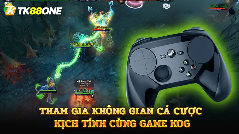 Tham gia không gian cá cược kịch tính cùng game KOG